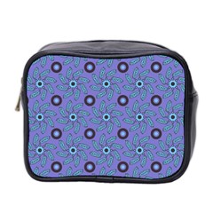 Floral Seamless Pattern Mini Toiletries Bag (two Sides)