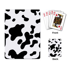 Cow Pattern Playing Cards Single Design (rectangle)