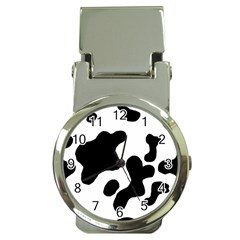 Cow Pattern Money Clip Watches by BangZart