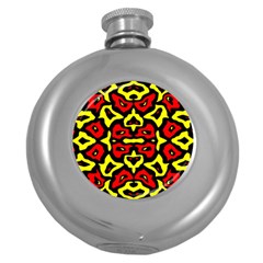 Rby-166 2 Round Hip Flask (5 Oz) by ArtworkByPatrick