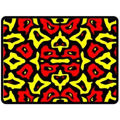 Rby-166 2 Fleece Blanket (large)  by ArtworkByPatrick