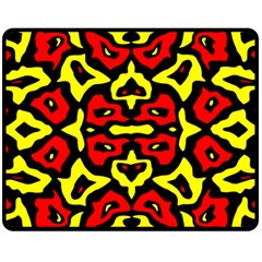 Rby-166 2 Double Sided Fleece Blanket (medium)  by ArtworkByPatrick