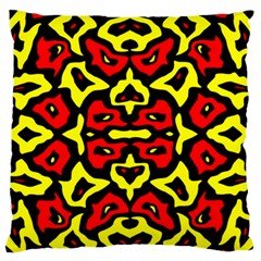 Rby-166 2 Large Flano Cushion Case (one Side) by ArtworkByPatrick