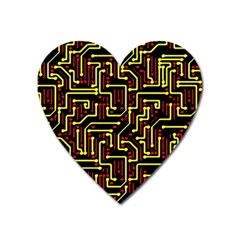 Rby-163 1 Heart Magnet by ArtworkByPatrick