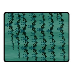 Branches Of A Wonderful Flower Tree In The Light Of Life Double Sided Fleece Blanket (small)  by pepitasart