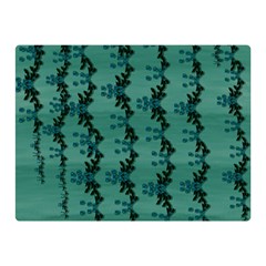 Branches Of A Wonderful Flower Tree In The Light Of Life Double Sided Flano Blanket (mini)  by pepitasart