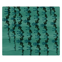 Branches Of A Wonderful Flower Tree In The Light Of Life Double Sided Flano Blanket (small)  by pepitasart