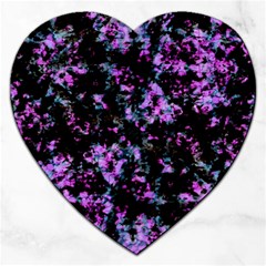 Abstract Intricate Texture Print Jigsaw Puzzle (heart) by dflcprintsclothing