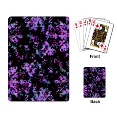 Abstract Intricate Texture Print Playing Cards Single Design (rectangle)