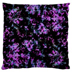 Abstract Intricate Texture Print Large Flano Cushion Case (two Sides) by dflcprintsclothing