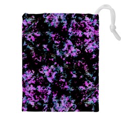 Abstract Intricate Texture Print Drawstring Pouch (4xl) by dflcprintsclothing