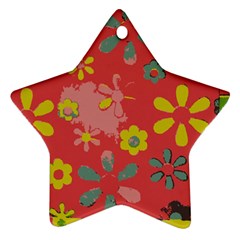 Aiflowers pattern Ornament (Star)