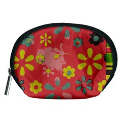 Aiflowers pattern Accessory Pouch (Medium)