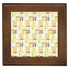 Abstract pattern Framed Tile