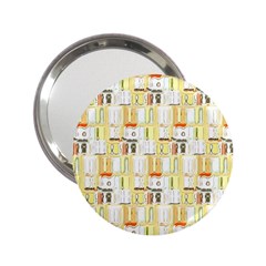 Abstract pattern 2.25  Handbag Mirrors