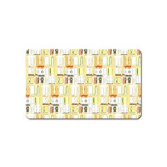 Abstract pattern Magnet (Name Card)