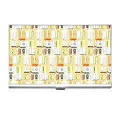 Abstract pattern Business Card Holder