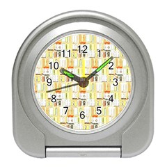 Abstract pattern Travel Alarm Clock