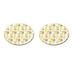 Abstract pattern Cufflinks (Oval)