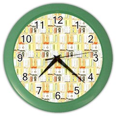 Abstract pattern Color Wall Clock