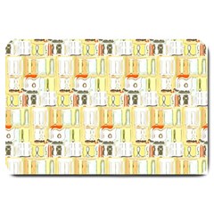 Abstract pattern Large Doormat 