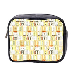 Abstract pattern Mini Toiletries Bag (Two Sides)