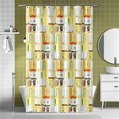 Abstract pattern Shower Curtain 48  x 72  (Small) 