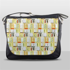 Abstract pattern Messenger Bag