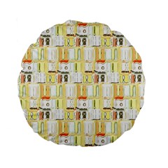 Abstract pattern Standard 15  Premium Round Cushions