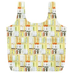 Abstract pattern Full Print Recycle Bag (XL)