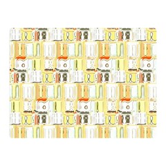 Abstract pattern Double Sided Flano Blanket (Mini) 