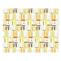 Abstract pattern Double Sided Flano Blanket (Large) 