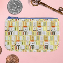 Abstract pattern Large Coin Purse