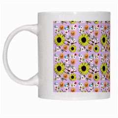 Hawaii Ghost Lilac White Mugs by snowwhitegirl