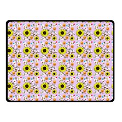 Hawaii Ghost Lilac Double Sided Fleece Blanket (small)  by snowwhitegirl