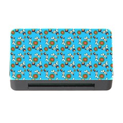 Clown Ghost Pattern Blue Memory Card Reader With Cf by snowwhitegirl