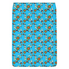 Clown Ghost Pattern Blue Removable Flap Cover (l) by snowwhitegirl