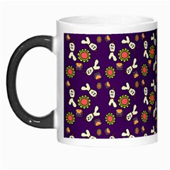 Clown Ghost Pattern Purple Morph Mugs by snowwhitegirl