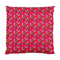 Clown Ghost Pattern Pink Standard Cushion Case (two Sides) by snowwhitegirl