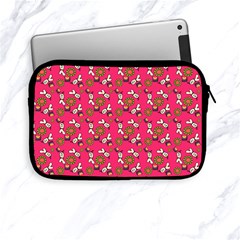 Clown Ghost Pattern Pink Apple Ipad Mini Zipper Cases by snowwhitegirl