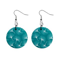 Whiteflowergreen Mini Button Earrings by Dushan