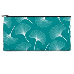 Whiteflowergreen Pencil Case by Dushan