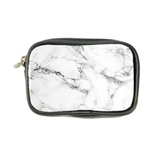 White Faux Marble Coin Purse by Dushan