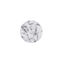 White faux marble texture  1  Mini Magnets