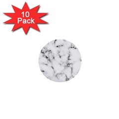 White faux marble texture  1  Mini Buttons (10 pack) 