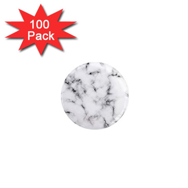 White faux marble texture  1  Mini Magnets (100 pack) 