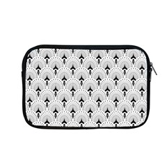 Black And White Art-deco Pattern Apple Macbook Pro 13  Zipper Case by Dushan