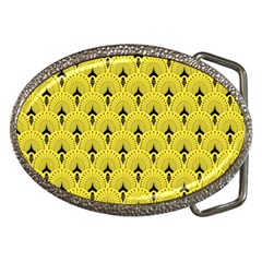 Art-decoyellow Belt Buckles by Dushan