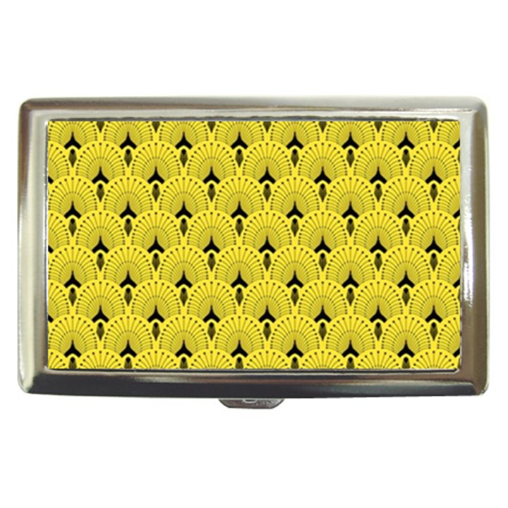 Art-decoyellow Cigarette Money Case