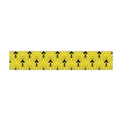 Art-decoyellow Flano Scarf (mini) by Dushan